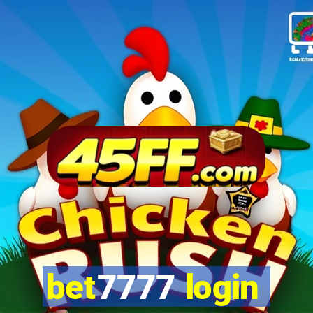 bet7777 login